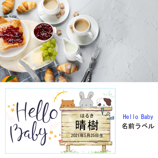 【Hello Baby 名前ラベル】セゾンファクトリードレッシング2本詰合せ